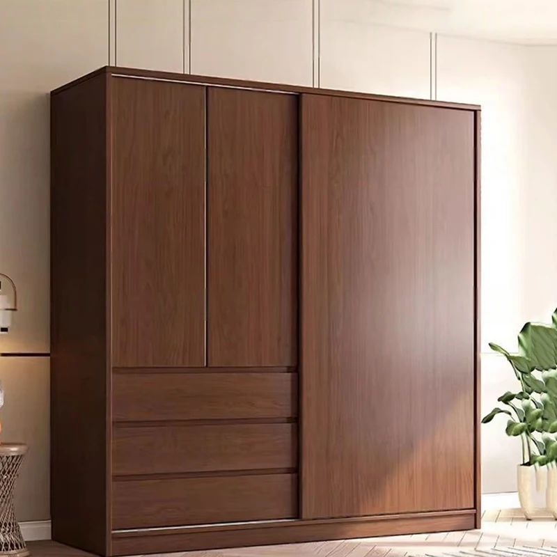 

Wooden Display Closet Organizer Storage Filing Shelves Cabinet Makeup Wardrobe Nordic Minimalist Armario Lounge Suite Furniture