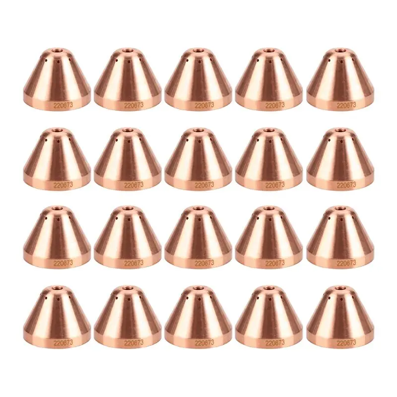 AEE6-20Pcs 220673 Plasma Shield Fit For 45 Cutting Torch Consumable