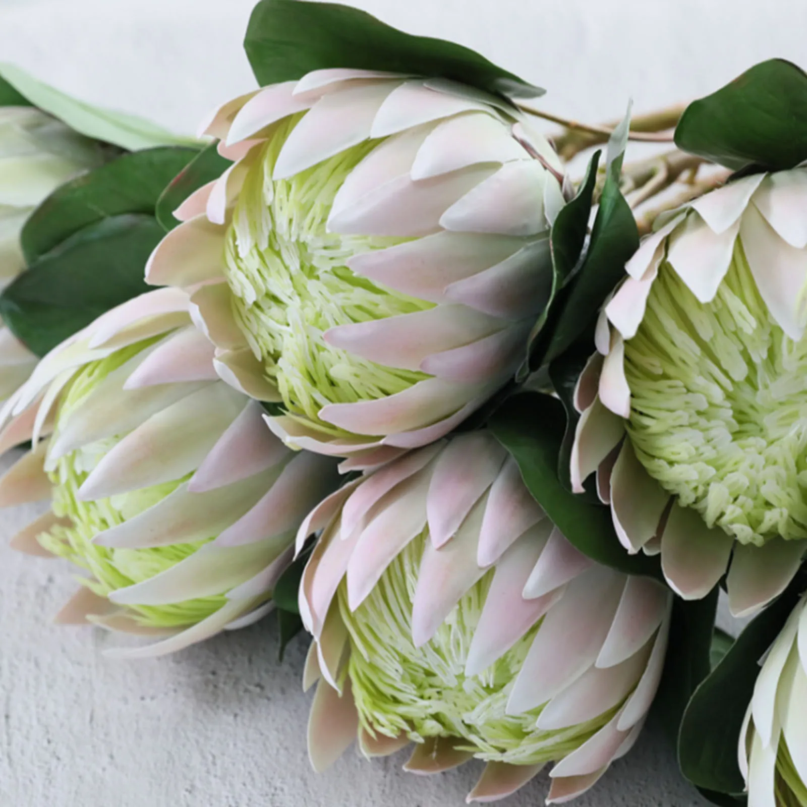 Artificial Flower Silk King Protea DIY Flower Arrangement Fake Emperor Flowers Branch Home Party Wedding Table Decoration Plant