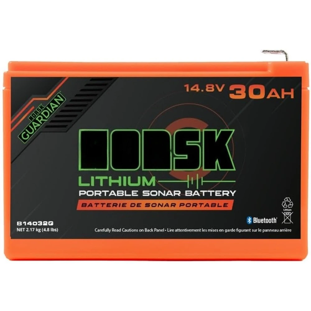 

14.8V 30Ah Lithium Ion Battery with 3A Charger USB-A & USB-C | Bluetooth Monitoring IPX8 Waterproof High-Capacity Portable