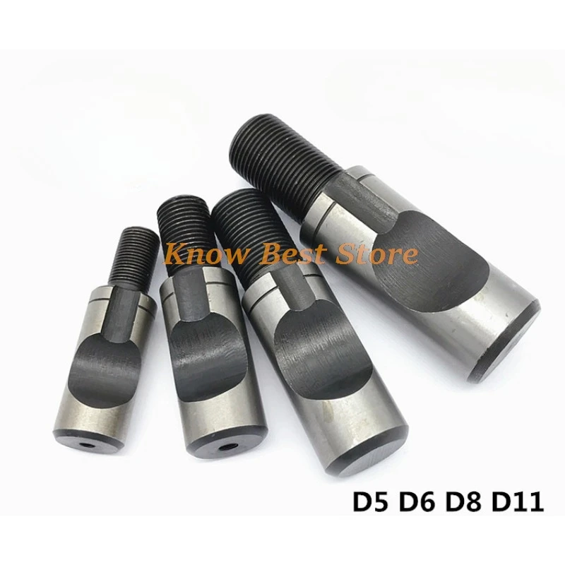 Brand New D Type Lathe Spindle Screw D4 D5 D6 D8 D11 Semi-Cylindrical Flange Screw Chuck