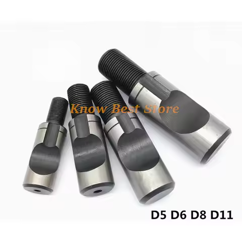 Brand New D Type Lathe Spindle Screw D4 D5 D6 D8 D11 Semi-Cylindrical Flange Screw Chuck