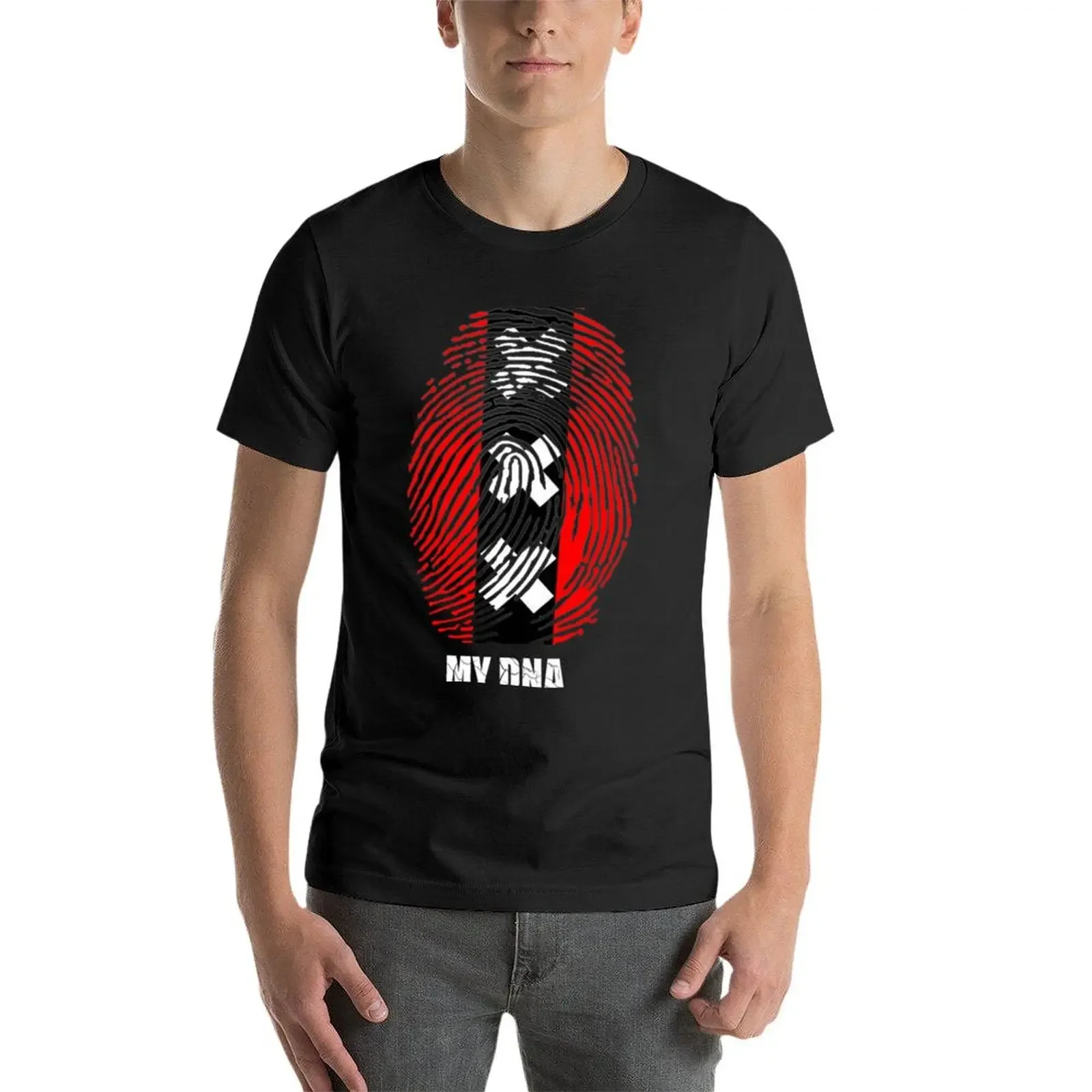AMSTERDAM FLAG DNA T-Shirt summer clothes plus sizes customs heavyweight t shirts for men view 3