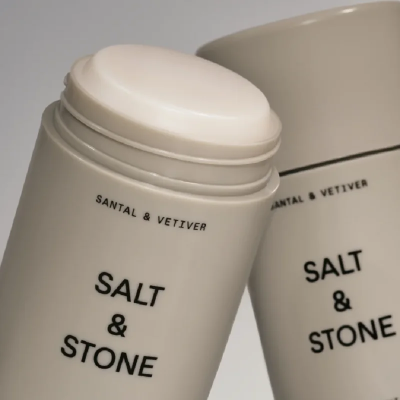 75g SALT & STONE Perfume Deodorant Stick Solid Balm Long Lasting Sandalwood Charming Refreshing Underarm Body Deodorant Stick