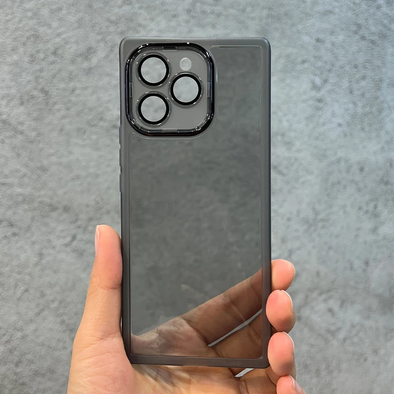 Tecno Spark 10 Pro 4G 전화 케이스 Tecno Spark 10C 럭셔리 소프트 범퍼 클리어 백 커버