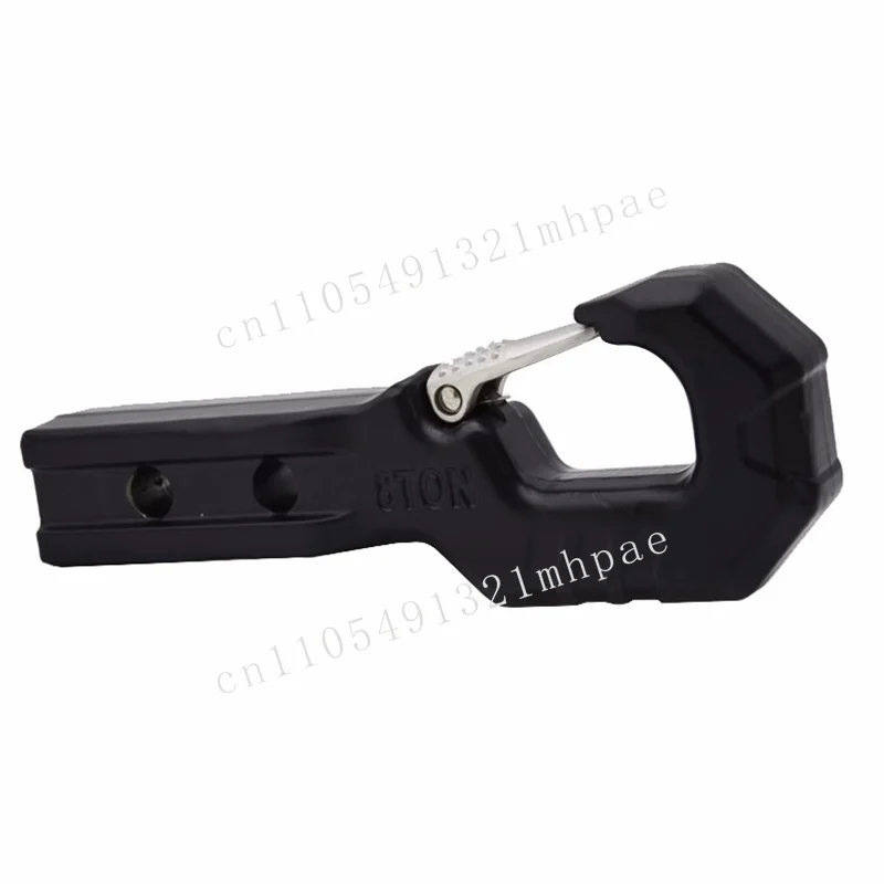 

Jensen 5 Ton Square Mouth Connector Hanging Device Pintle Trailer Traction Hook Winch Trailer Receiver Bracket