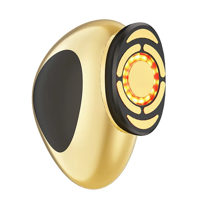 Rechargeable Home Facial Beauty Device, LED Color Light EMS Facial Massager, Skin Care Essence Absorption Import Instrument