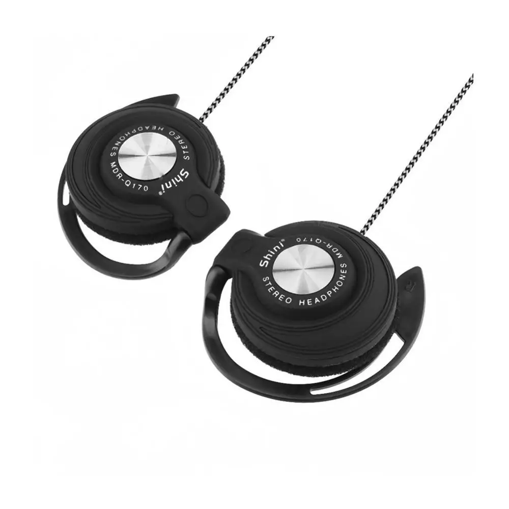 3.5mm Plug Wired Ear Sports Earphone Bass Headphone