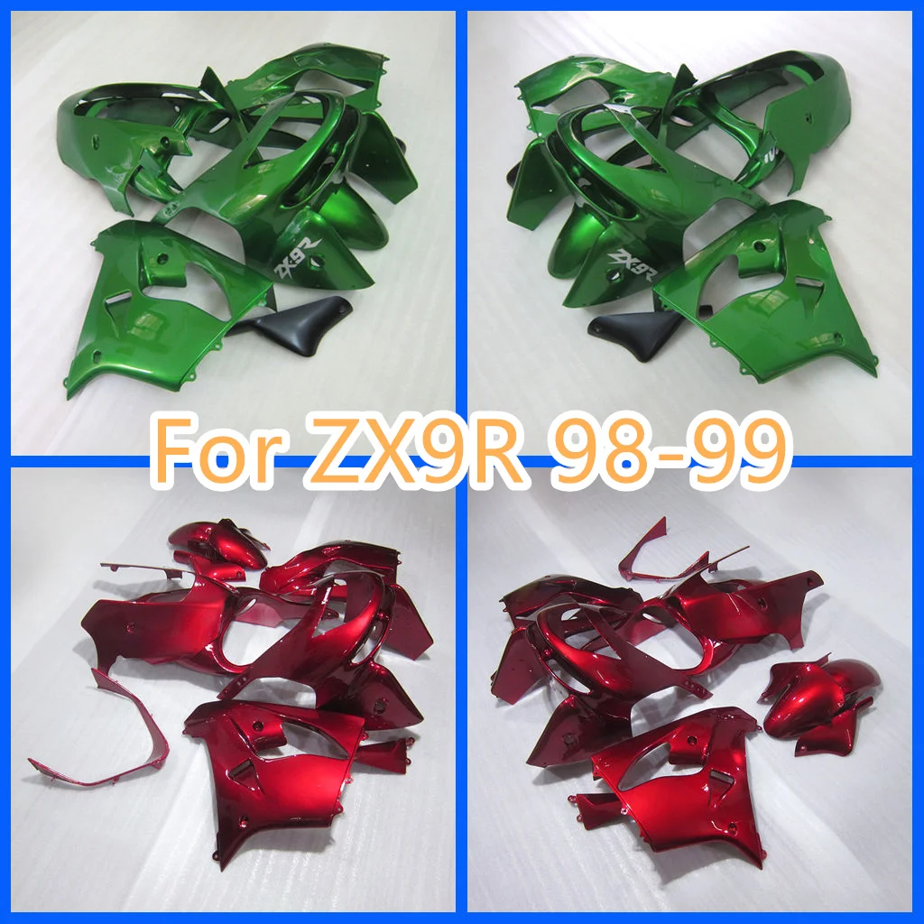

Bodywork for KAWASAKI ZX-9R 1998 1999 98 99 ZX9R High Grade Motorcycle Fairing Kit ABS Plastic Sportbike Body Repair Bodykit