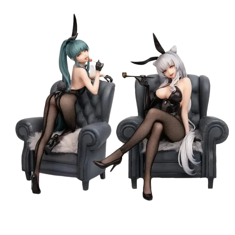 

Genuine Original Infinity Studio Bunny Girl Ver Set Black Jade Colored Glass Anime Figures Collectible Model Doll Statuette Toy