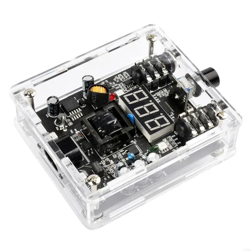 

652C LCD Tattoo Power Supply Professioanl Transparent Colorful Light Follow Voltage