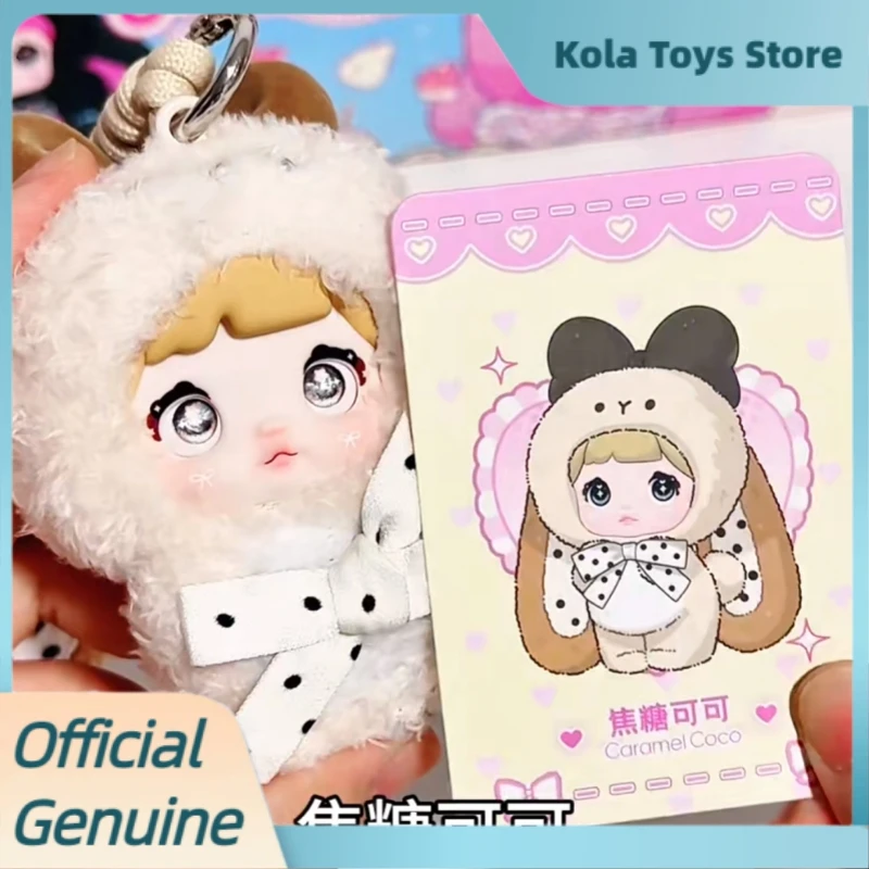 Oryginalne Nommi Baby Sweetheart Bunny Series Blind Box Śliczne winylowe pluszowe lalki Wisiorek Nommi Mystery Box Trend Toys Prezenty urodzinowe