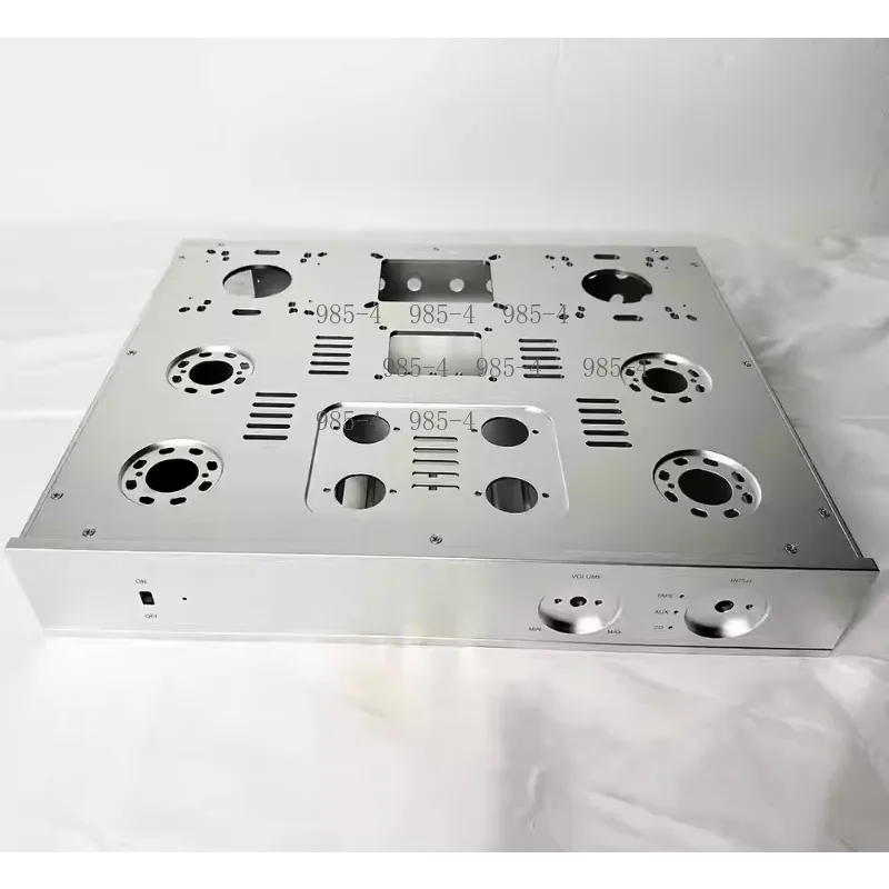 HiFi Audio DIY Chassis All-Aluminum Push-Pull Design Aluminum Alloy Preamp Power Box