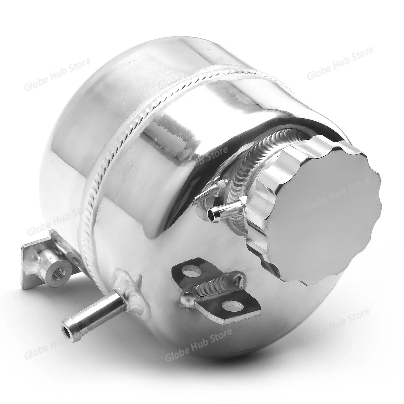 

Automotive Aluminum Alloy Polished Oil Catch Can & Coolant Reservoir Tank for BMW R53 MINI R52