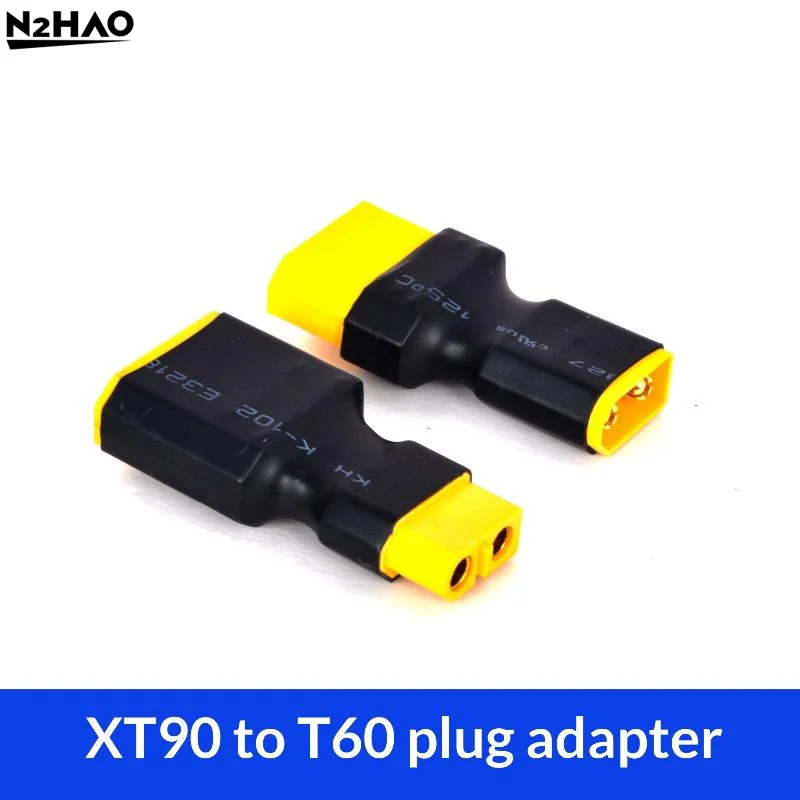 2Pcs Male/Female Conversion Connector Multifunctional XT60 To XT90 Adapter For RC Lipo Battery Drone Parts