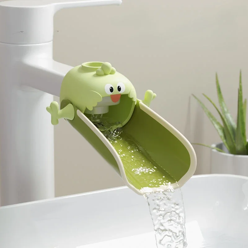 

Faucet Extension Device, Hand Washing Extension Device, Silicone Cartoon Practical Cute Splashproof Faucet Nozzle Creative