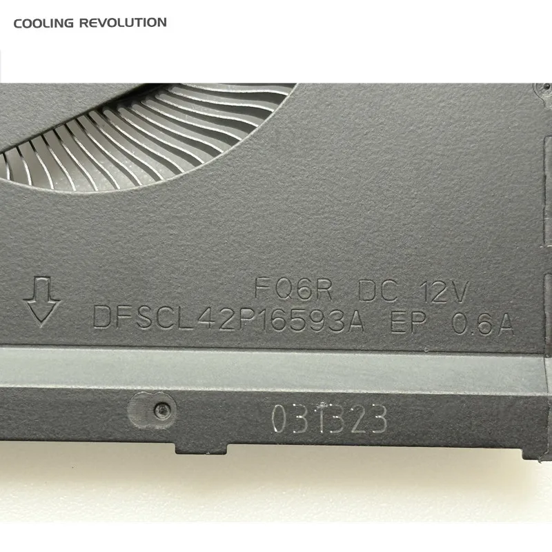 Nowy wentylator chłodzący CPU GPU do laptopa Gigabyte Gaming Aorus X5LF 15 BSF BKF 9KF 9MF FQ6S FQ6R DC 12V 0.6A DFSCL42P0/16593A 4pin — zdjęcie produktu 6