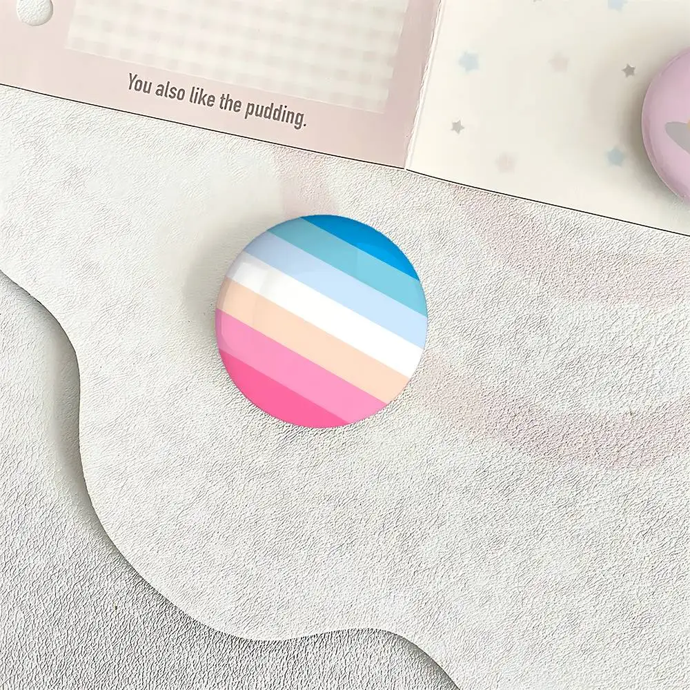 شارات LGBT المثليات موضة جديدة الهيب هوب متعددة الاستخدامات شارة معدنية مستديرة الكرتون دبوس هدية بالجملة