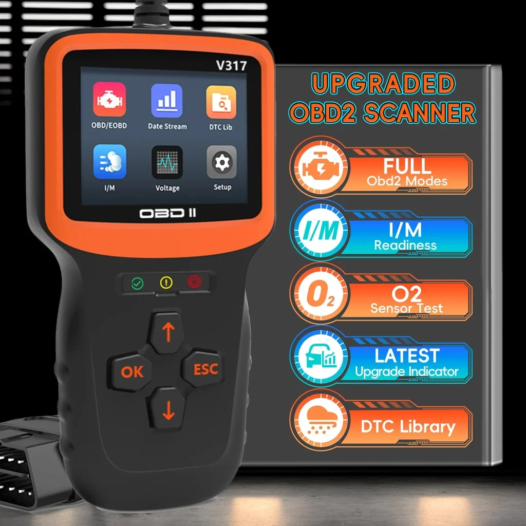 

Умный сканер OBDII / EOBD — автомобильный диагностический инструмент с функцией считывания кодов неисправностей двигателя