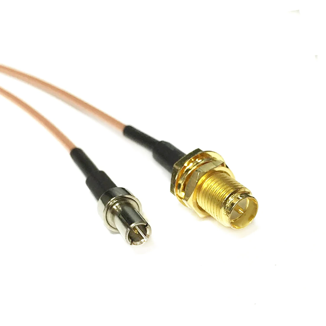 

New Wireless Modem Wire RP-SMA Female Jack Nut Switch TS9 Male Plug RG178 Cable 15cm 6" Wholesale Fast Ship