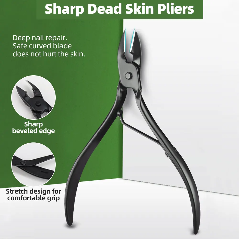 Set tagliaunghie 7-18 pezzi Set Manicure impermeabile in acciaio inossidabile forbici per unghie Pedicure strumenti portatili per la cura delle unghie personali