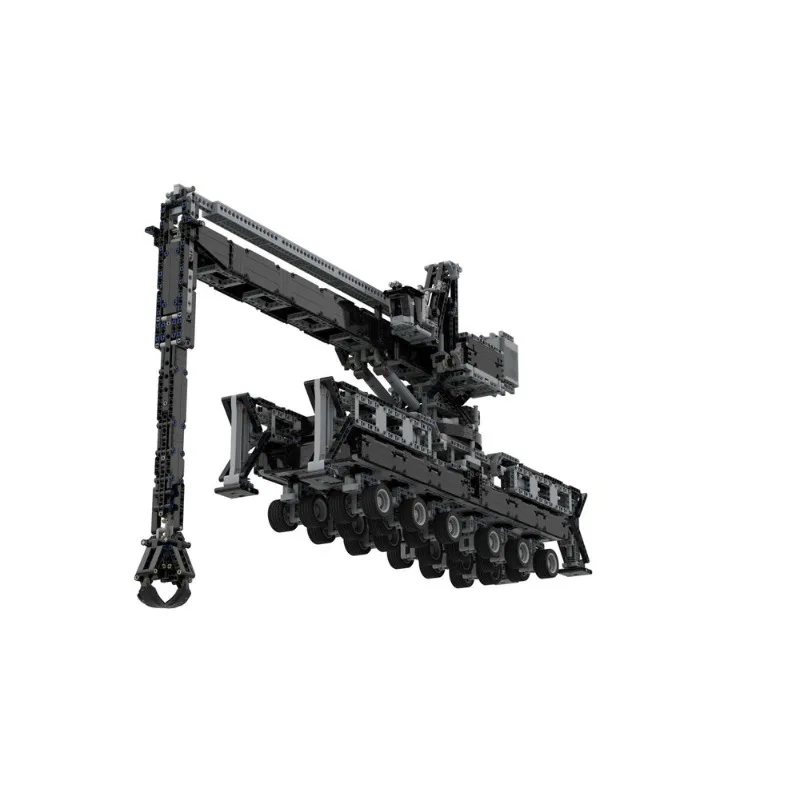 4203PCS MOC Heavy Material Handler Engineering Truck Technic Building Blocks DIY Assembly Adult Collectible Model Gifts