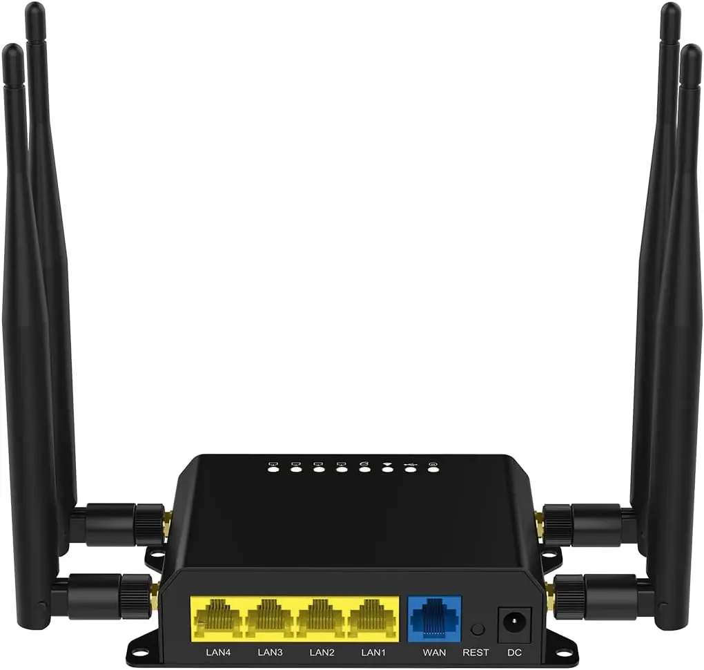 

Разблокированный 4G LTE роутер с SIM-слотом, мобильный Wi-Fi Cat4 150 Мбит/с, беспроводной N300 для дома, автофургона, путешествий, офиса