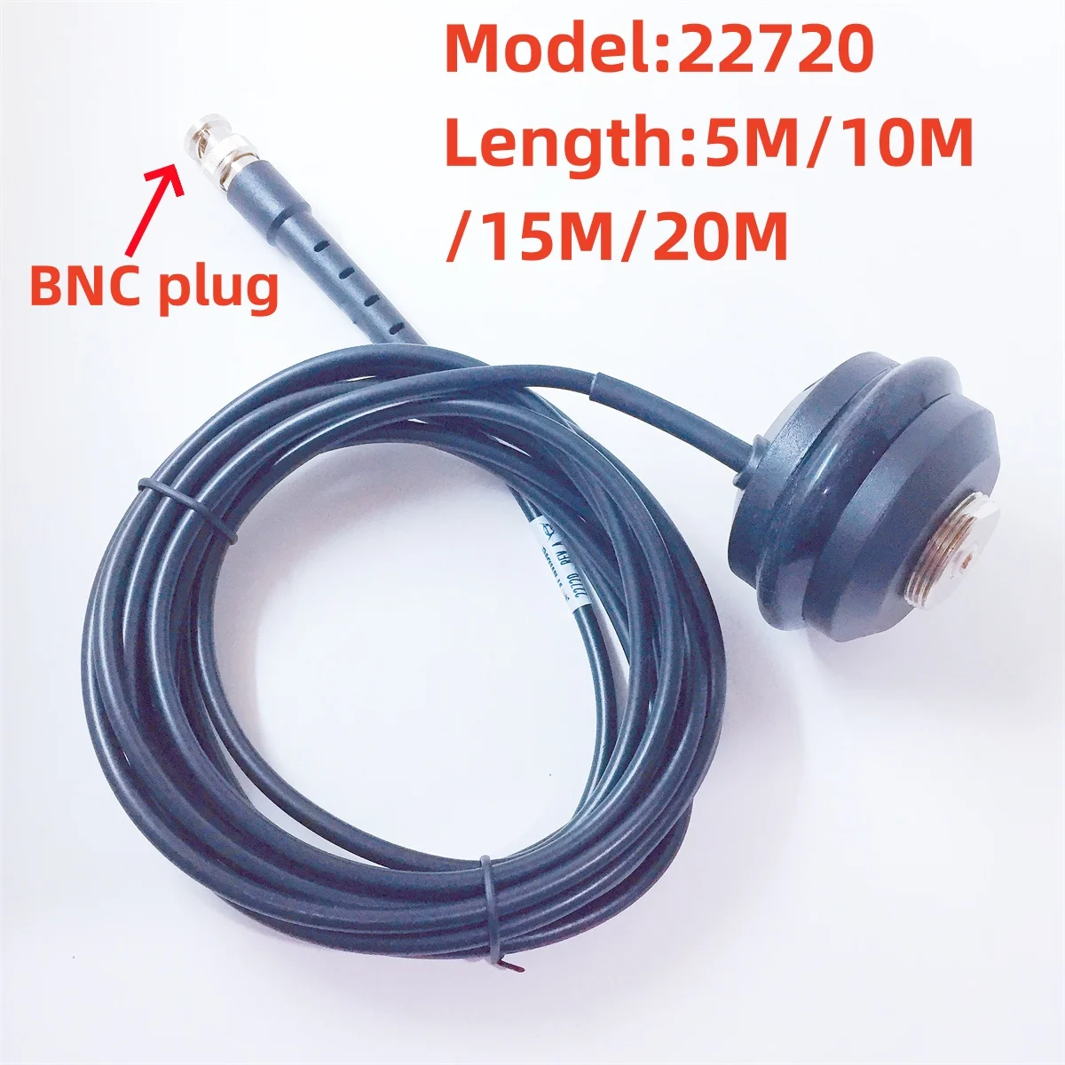 

Brand New 5m 10m A00911 22720 Whip Antenna cable TNC port with Pole Mount for Trimble / Leica /topkon Series GPS Base station