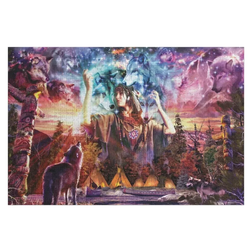 

Wolf Maiden Jigsaw Puzzle Novel Toys For Children 2022 Personalized Toys Puzzle