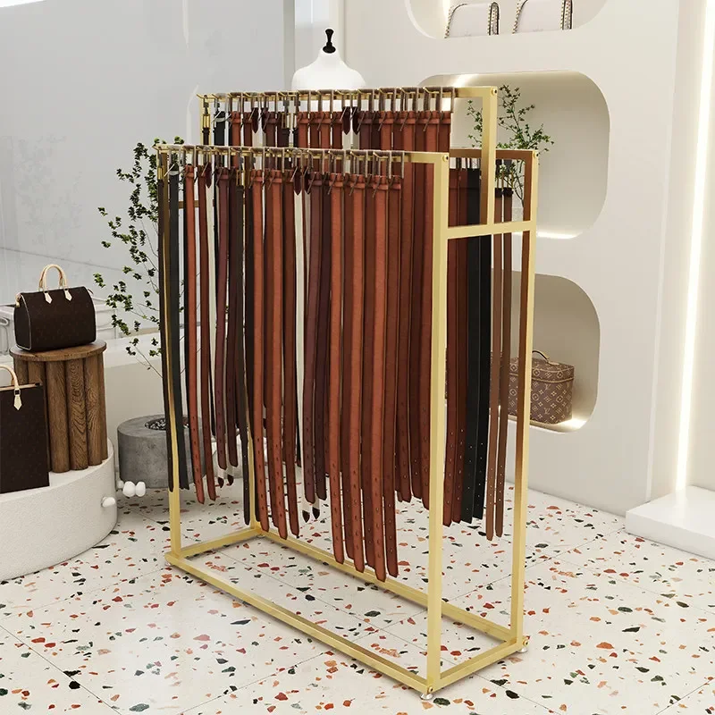 

High-endBelt Rack Belt Multi-layer Display Rack Multifunctional Shelf Clothing Store Floor-to-ceiling Tie Display Rackshelf