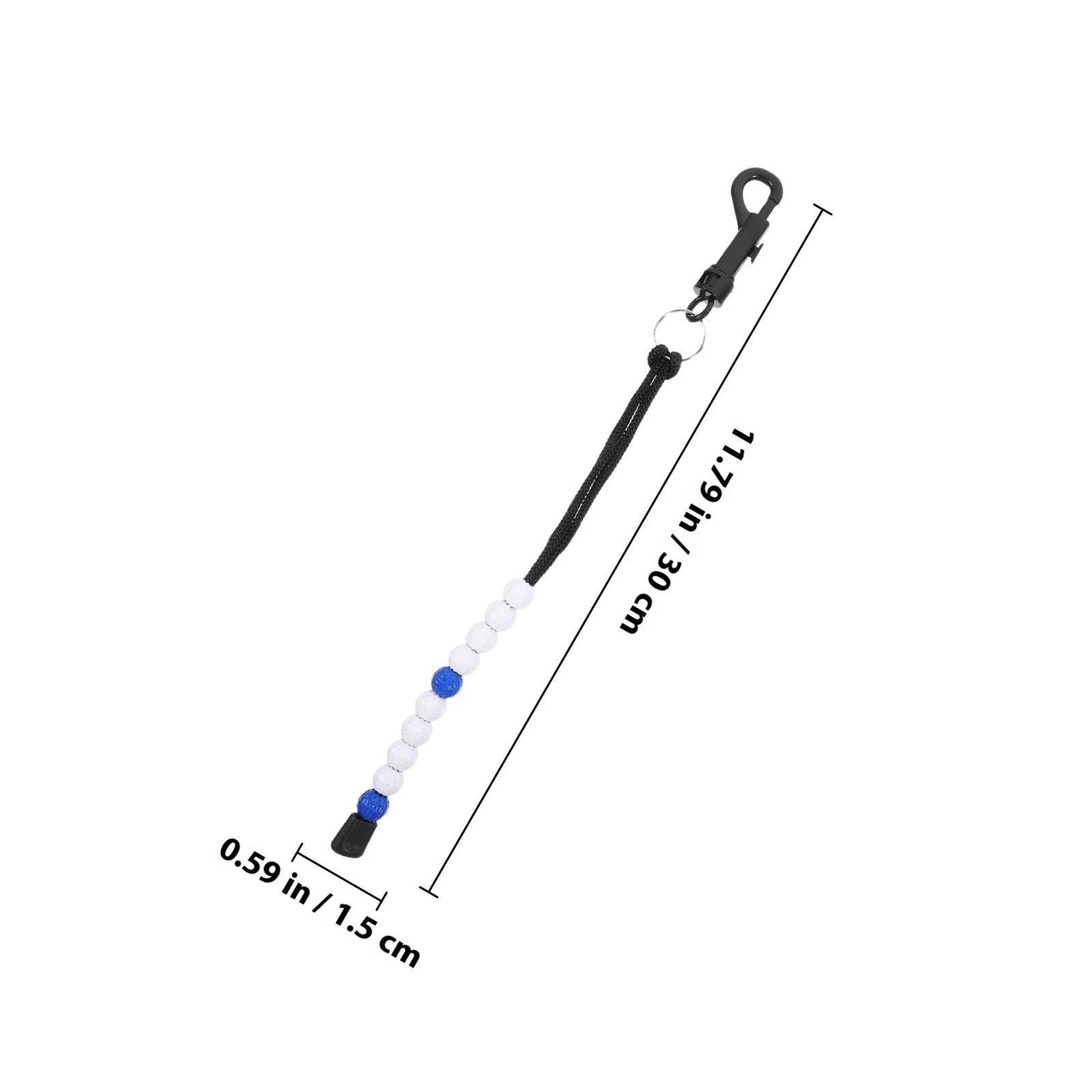 2 шт., цепочка для очков в гольфе, изысканное качество изготовления, безопасные материалы, идеально подходят для занятий в гольф, счетчик снимков в гольф на открытом воздухе