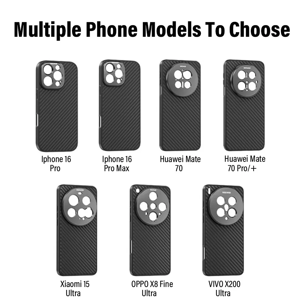 Neewer capa protetora de telefone para vivox200 ultra/oppo encontrar x8ultra/xiaomi 15 ultra/huawei mate 70/pro/pro +/iphone16 pro/pro max