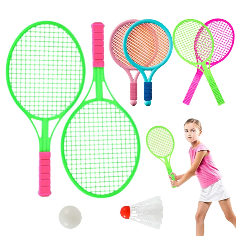

1 пара мини-ракеток для бадминтона, теннисных ракеток, пластиковые ракетки для командных игр, сувениры, портативные спортивные ракетки для тренировок TMZ