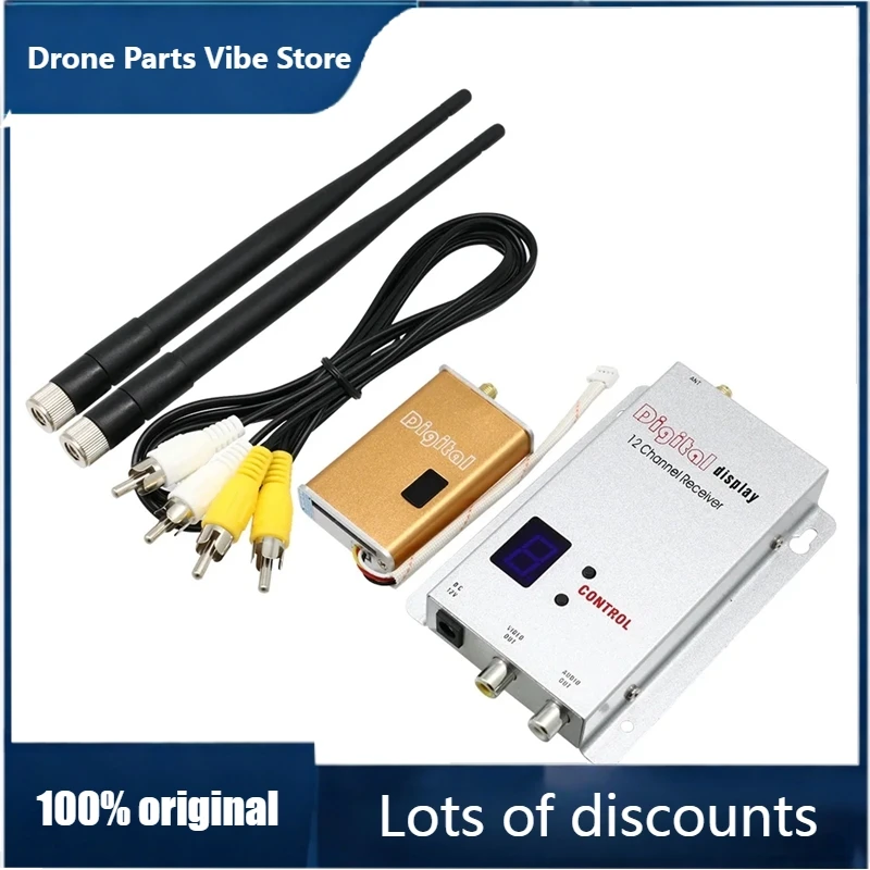 

FyFPV 1.2GHz 1.5W Miniature Video Sender Graphic Transmission Wireless Video Transmitter and Receiver