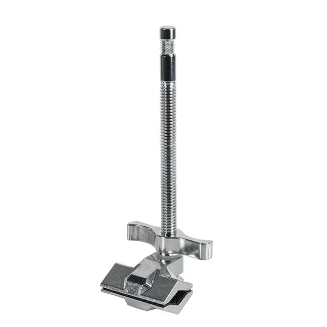 

Алюминиевый зажим C48, предназначенный для фиксации студийного оборудования на плоской поверхности, диапазон зажима от 15 до 165 мм.