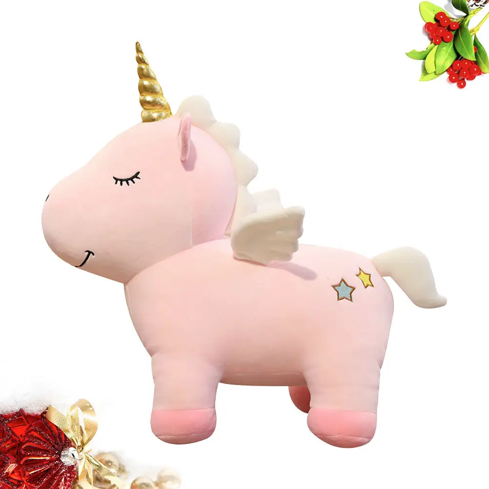 

1Pcs Lovely Unicorn Back Cushion Soft Touch Premium Material Designed for Festive Decor Kids Room Bedroom Sofa Gift for Family