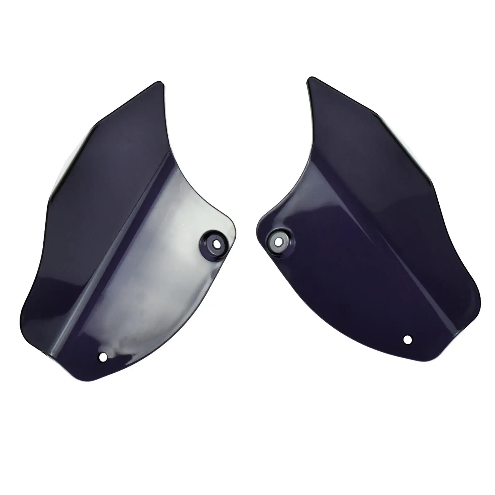 Deflector de aire para motocicleta, protectores reflectantes ABS para SILLÍN, Marco medio, para Harley Softail 2000-2017