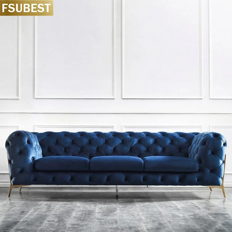 Night Club Bar Sofa Chesterfield Modern Luxury Sofa Couch Canape Divano Mueble Salon Muebles De Salon Set Furniture Living Room