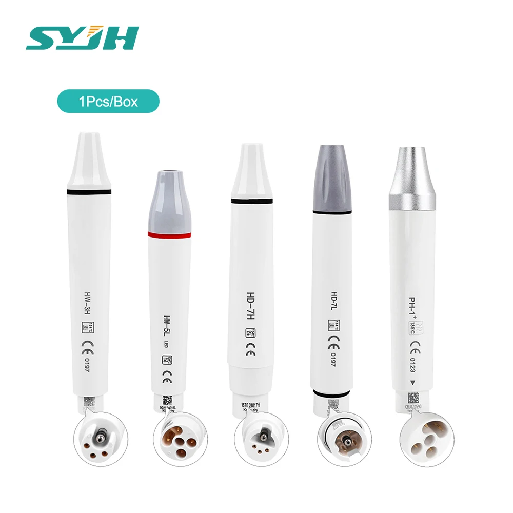 

Dental Ultrasonic Piezo Scaler Handpiece Dental LED Handle Fit for EMS WOODPECKER UDS SATELEC DTE Without Cable Dentist Tools