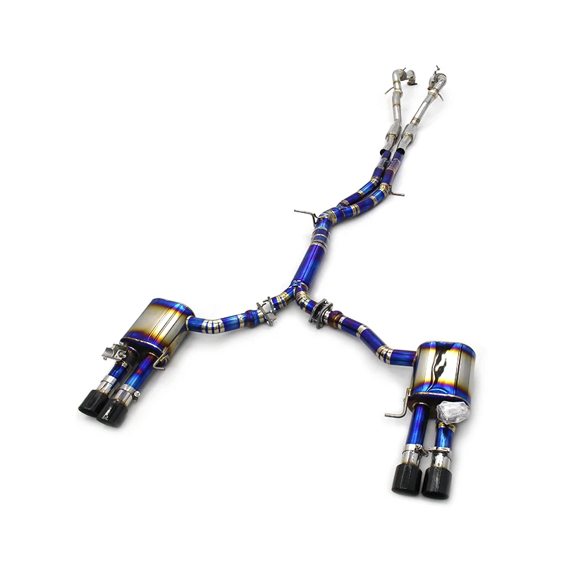 YD Customized Titanium Catback Exhaust For Audi S4/S5 B9 3.0T 2019-2023 Titanium Exhaust Muffler Pipe Racing Car Exhaust System