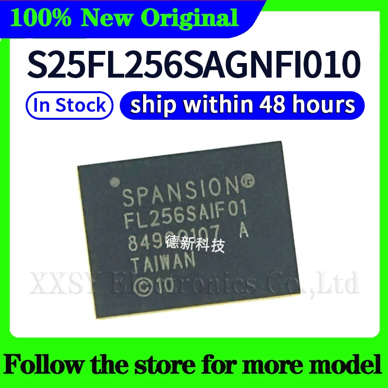 

S25FL256SAGNFI010 High quality New