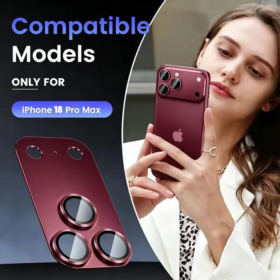 3/2/1PCS For iPhone 18 Pro 18 Pro Max Camera Lens Protector Bubble Anti Fall Scratch Resistant Easy Installation Drop Shipping