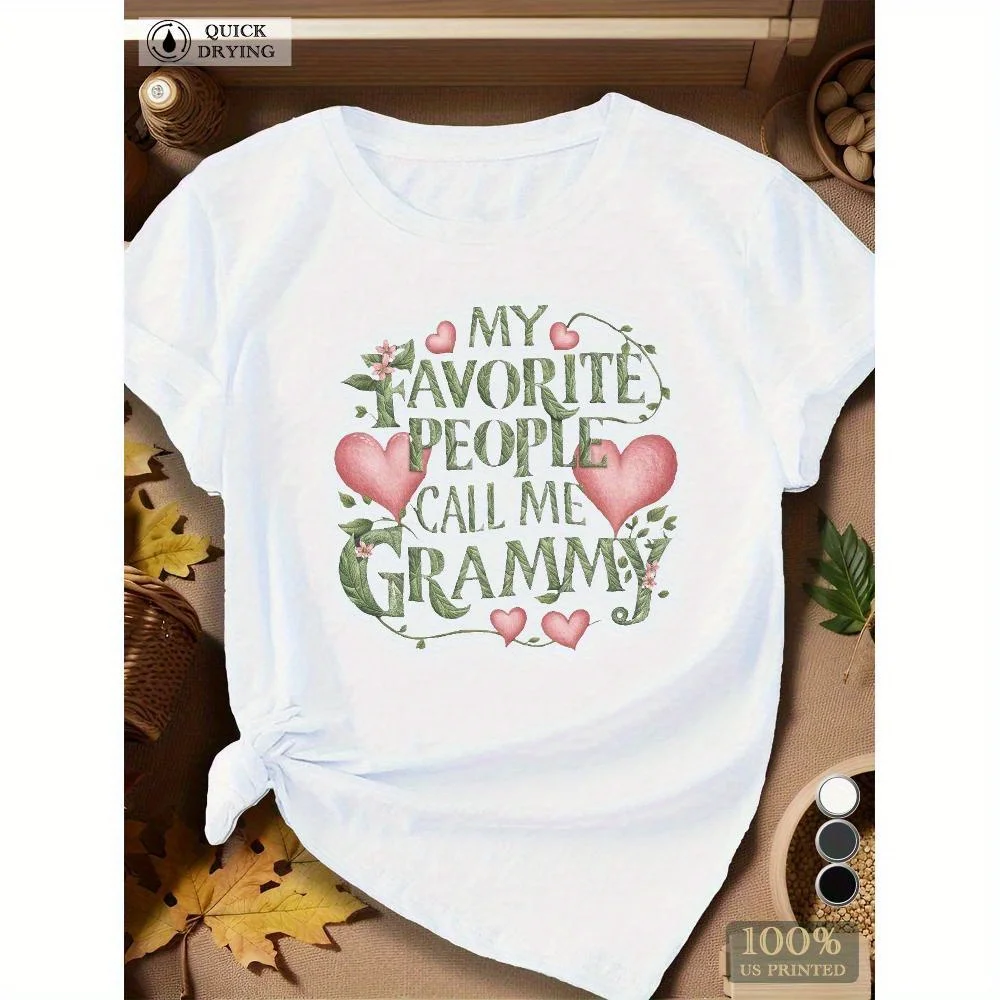 

Grammy People Women's Plus Size Sports Short Sleeve T-Shirt