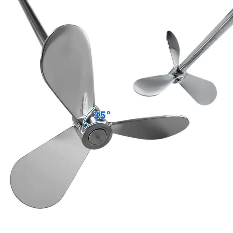 

1pc Laboratory 304 Stainless Steel Three-leaf Type Stirring Paddle (Mixed Blade or Rod) Chemistry Accessories