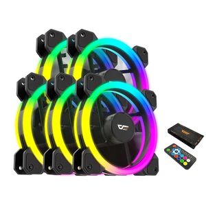 Darkflash DR11 Kipas Rgb Ventoinha Kontrol PC Kit Kipas Casing Komputer 120mm Kipas Pendingin CPU Pendingin Air 6pin Argb Ventilador 12 darkflash penjualan terbaik - №