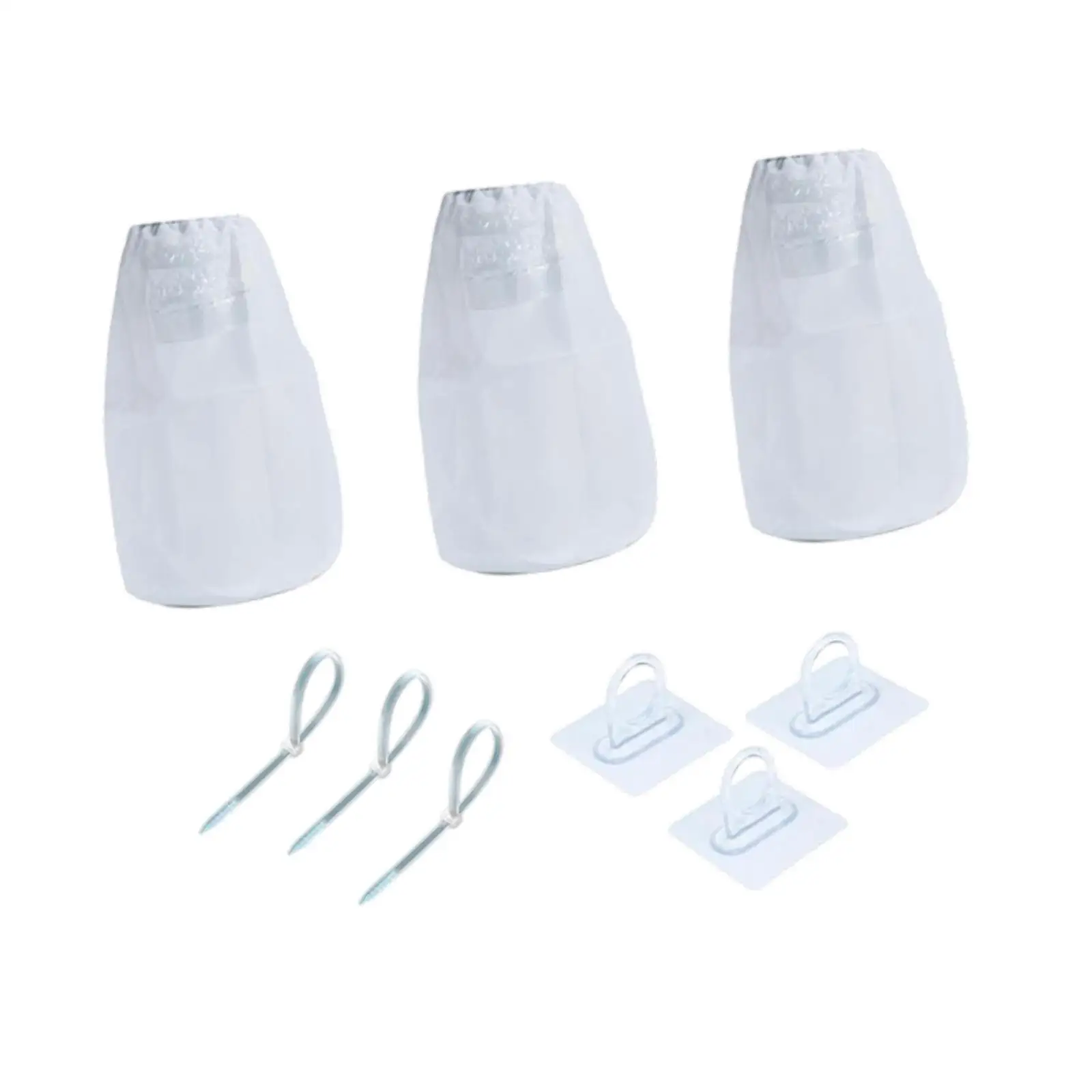 

3x Dryer Lint Trap for Indoor Outdoor Dryer Vents, Dryer Vent Catcher Dust Filter Bag for Capturing Lint and Dust