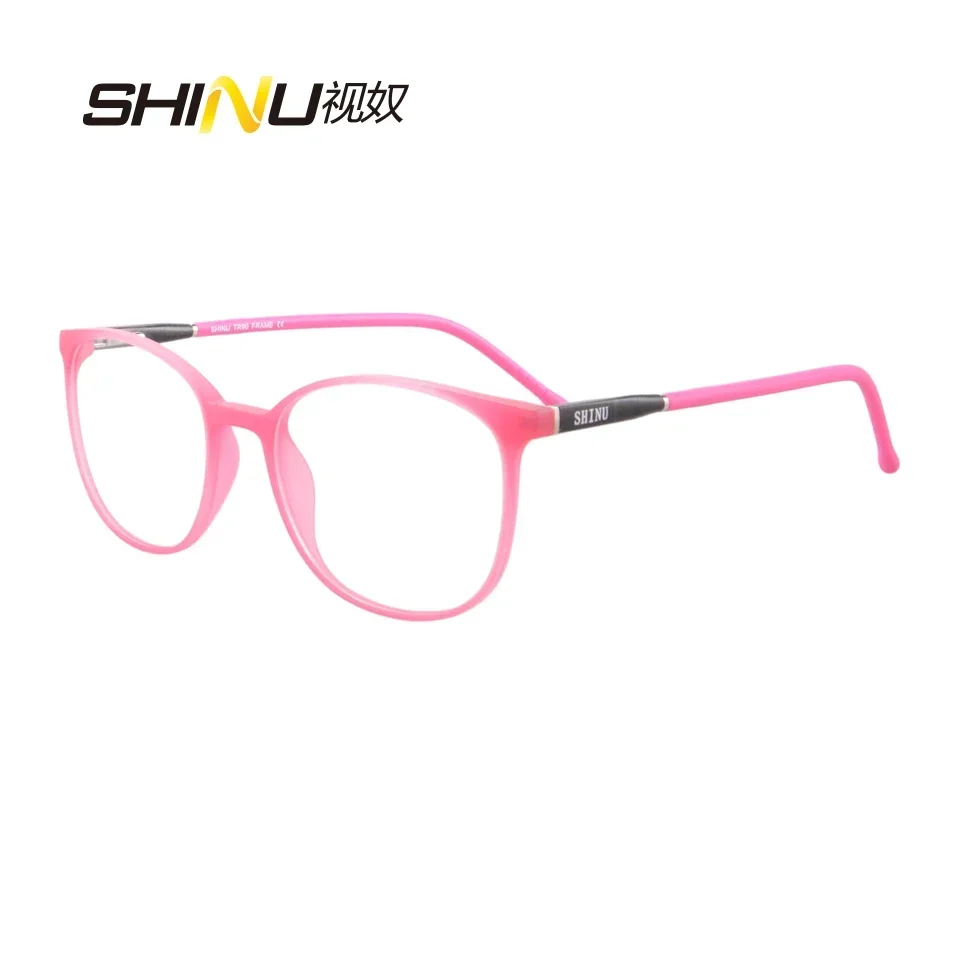 SHINU Women Glasses Progressive Multifocal Reading Glasses Near And Far Multifocal Eyeglasses Standard Diopter No Astigmatism