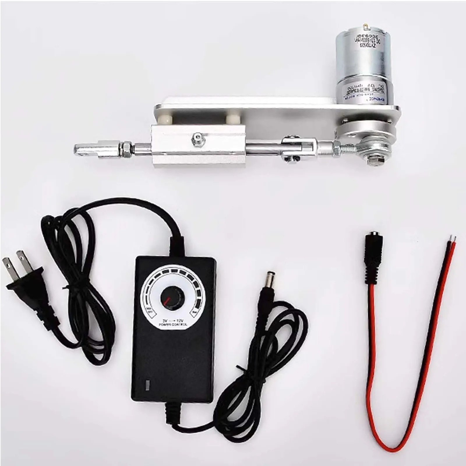 

12V Linear Actuator Motor, DIY Automatic Telescopic Reciprocating Push Rod with Adjustable Stroke and Speed for Lift Machine