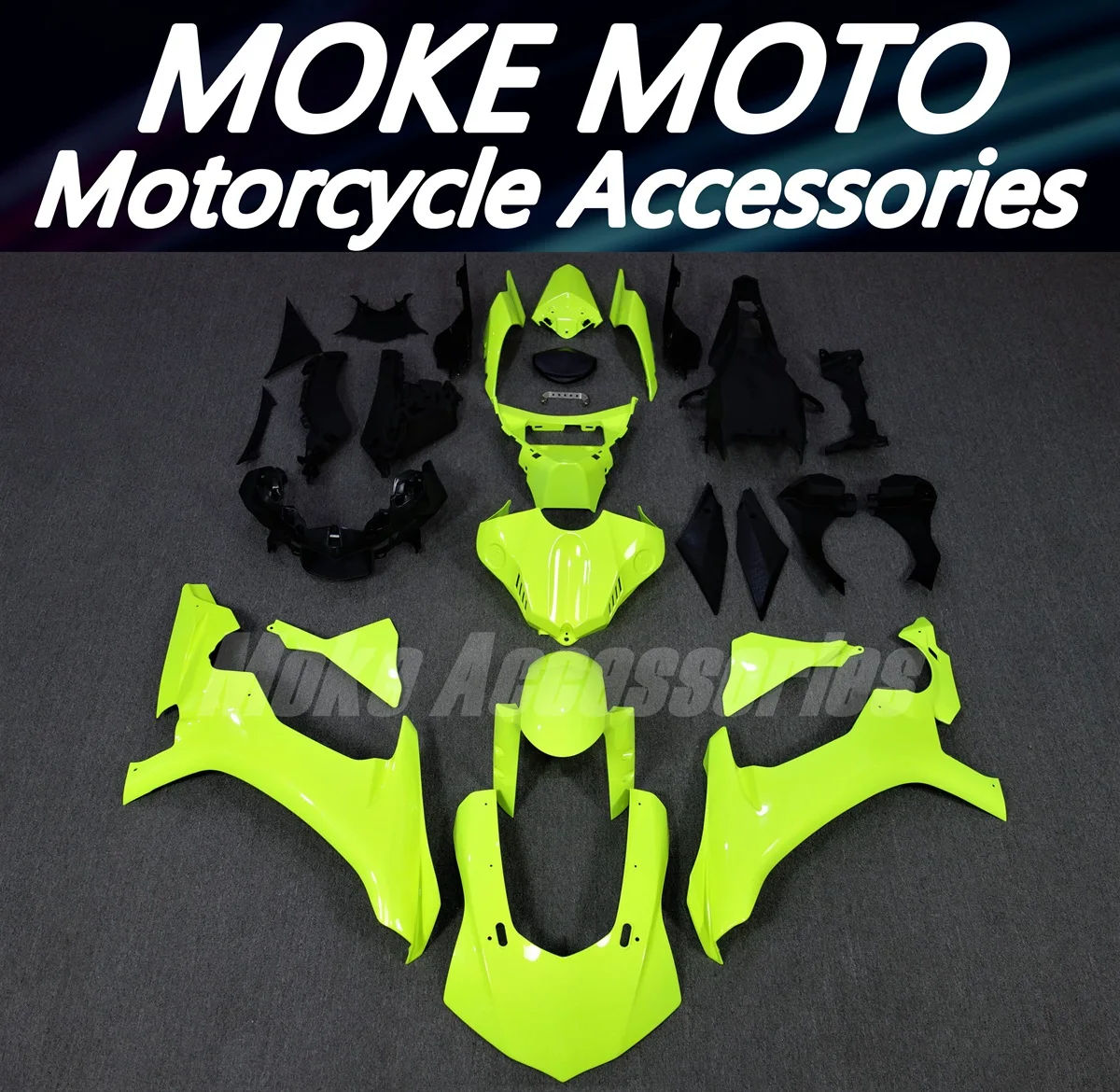 

Motorcycle Bodywork Set For Yzf R1M R1 2015 2016 2017 2018 2019 Fairings Kit Fit ABS Injection Pearl Gold Neon fluorescence