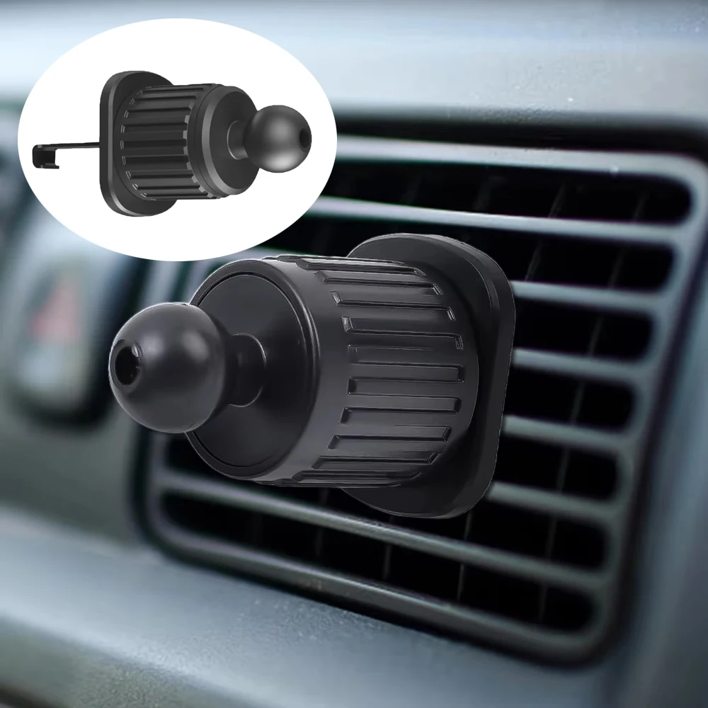 

Car Air Outlet Mobile Phone Holder Bracket Car Air Vent Clip Mount 17mm Ball Head Base Spiral Hook For GPS Stand Mounts & Holder